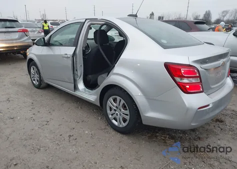 2017 Chevrolet Sonic Ls Auto из США, поврежденный, VIN 1G1JB5SH7H4162977